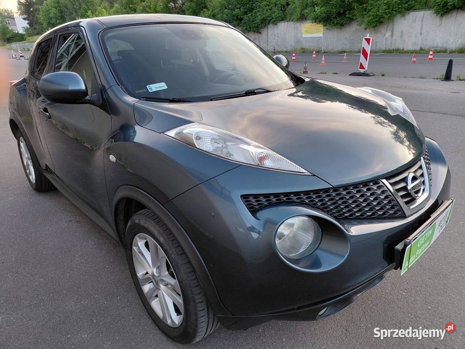 NISSAN JUKE 2011r 15DCi 110 Przeb188 Navi Kamera granatowy Samochody osobowe Jelenia Góra