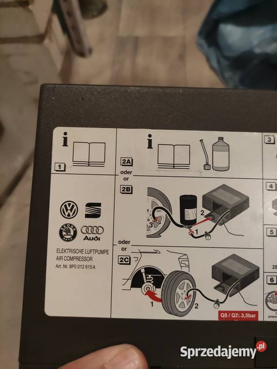 Kompresor 12v oryginalAudiVW Lublin