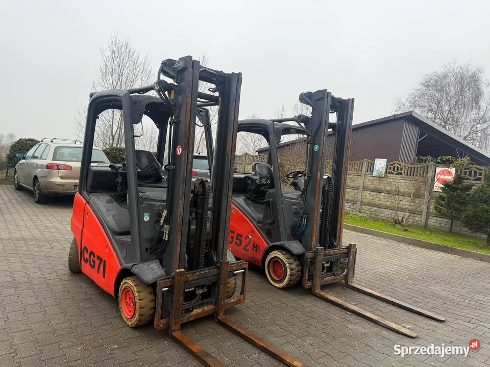 wózek widłowy LINDE H16T H20T Triplex 520m 560m