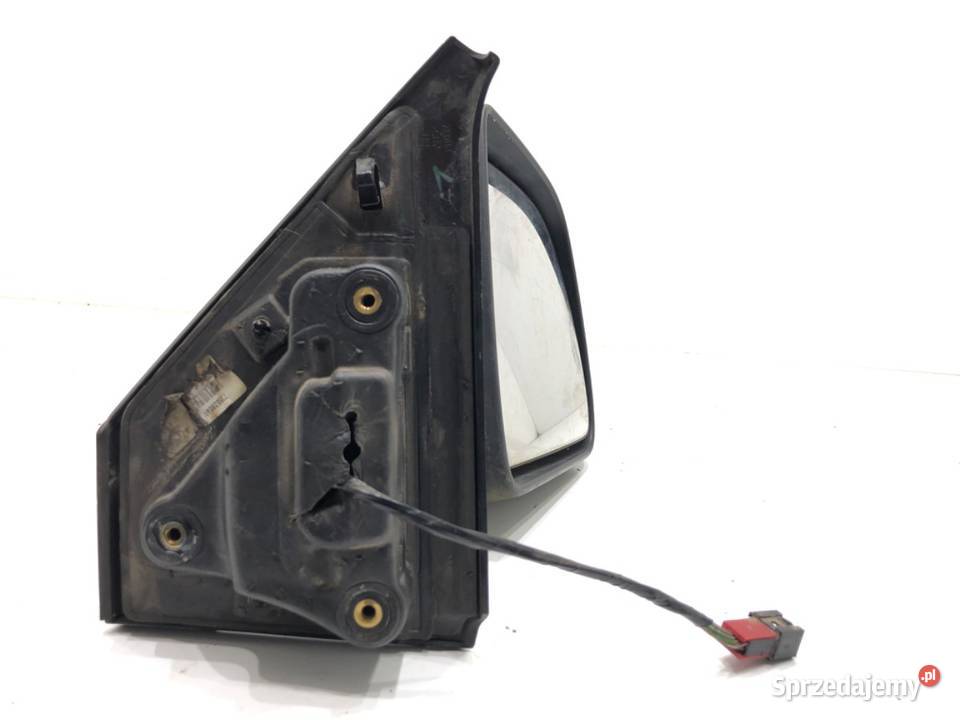 LUSTERKO LEWY FIAT DOBLO II Minivan BIAŁY Lusterka zewnętrzne