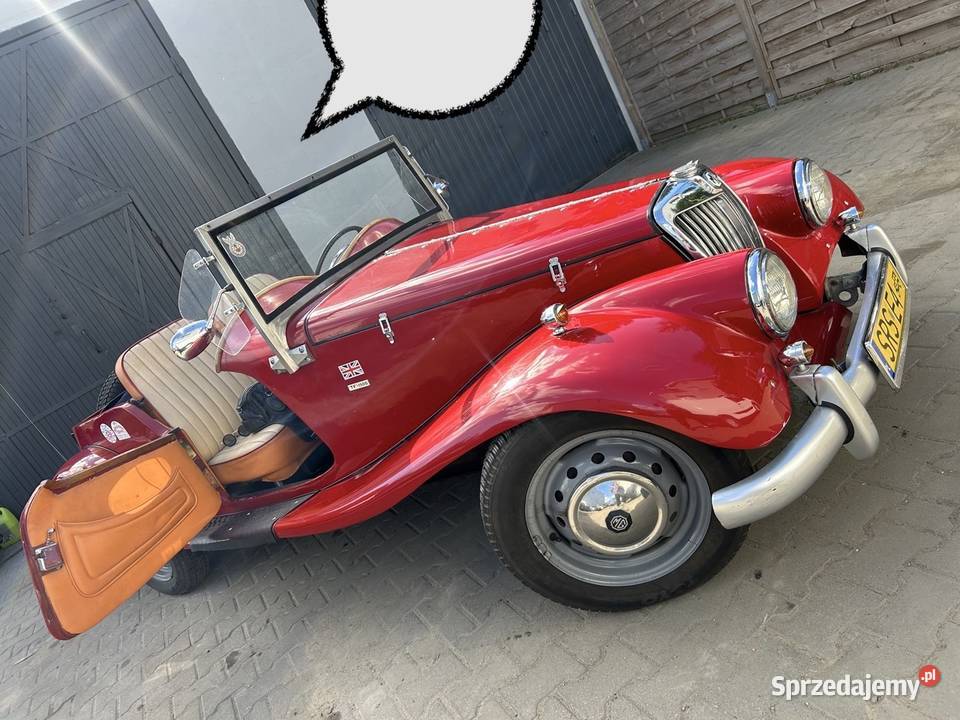 MG TF 1954 ZAMIANA na osobowe dostawcze PIĘKNY