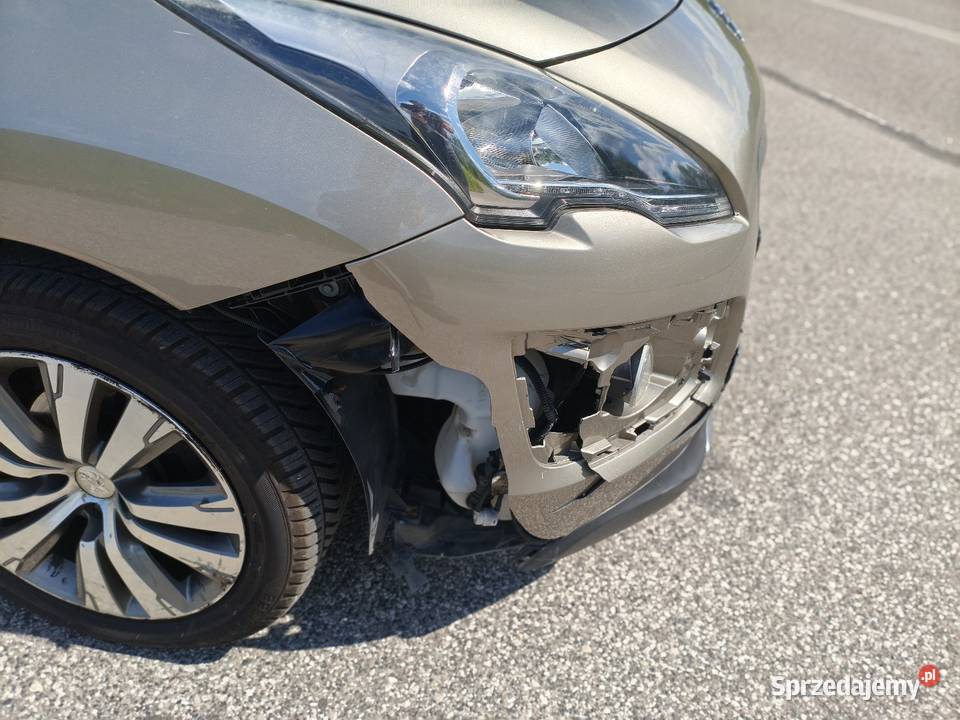 Peugeot 3008 2015r 16 HDi mały przebieg uszkodzony Nadma