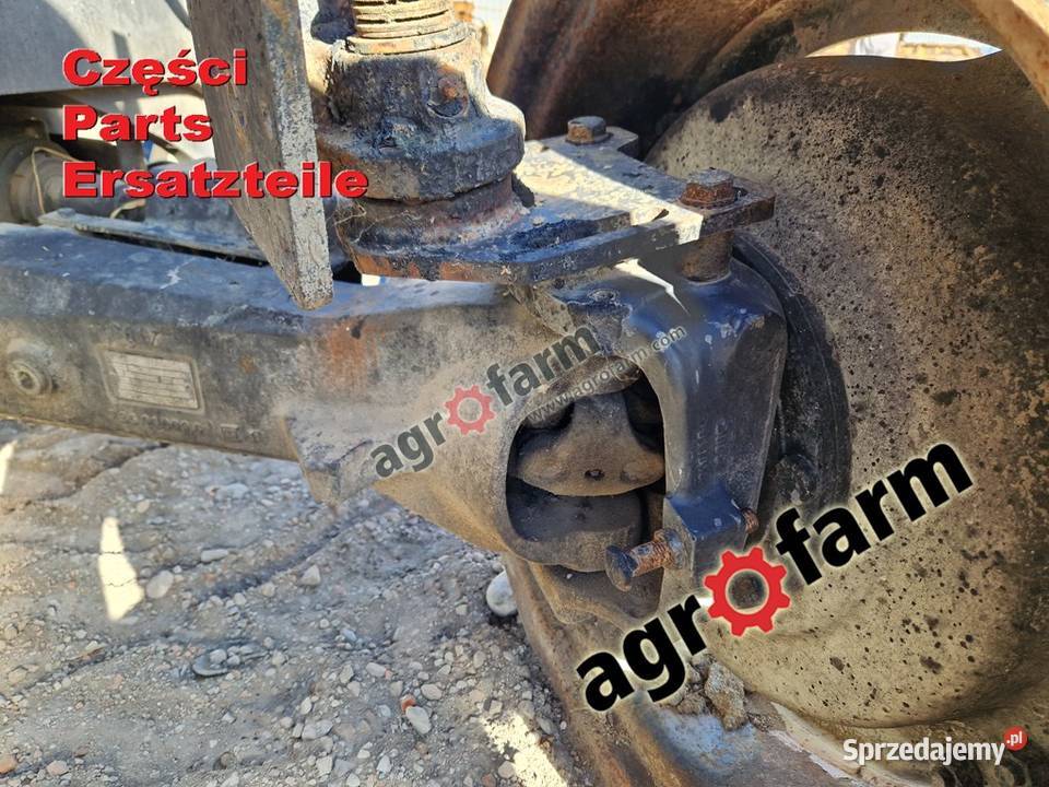 Valtra N111 części skrzynia biegów most przedni Byków