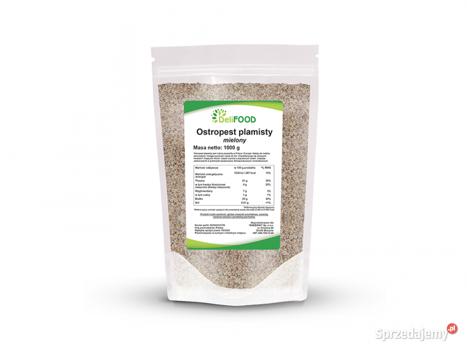 Ostropest mielony 1 podkarpackie