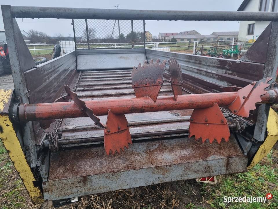 Rozrzutnik obornika 1osiowy Grodków