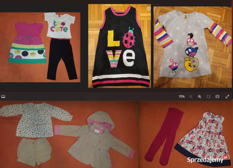 Zestaw ciuszków 568086 gryzak buty rożek Bydgoszcz sprzedam