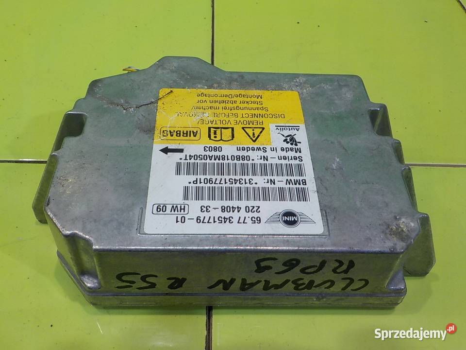 MINI CLUBMAN I R55 16 B 08r 5D modul sensor Suków