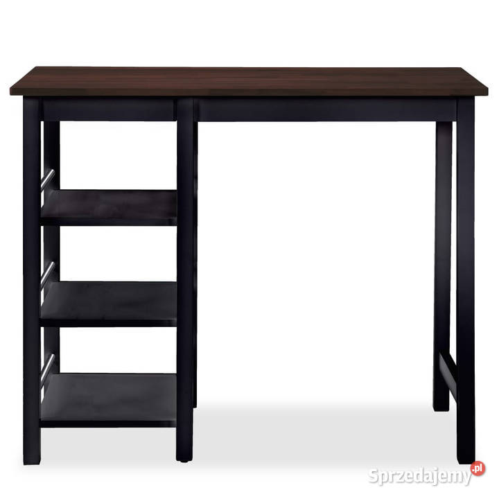 Zestaw barowy 3 MDF czarny WM245363 mazowieckie sprzedam