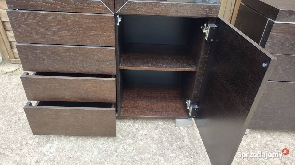 Witryna IMOLA Swarzędzkie Meble wenge PROMOCJA Warszawa