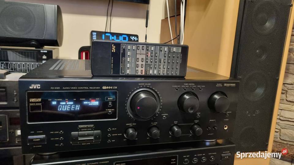Amplituner JVC RX616R RDS 50 Prologic z pilotem Elektronika sprzedam