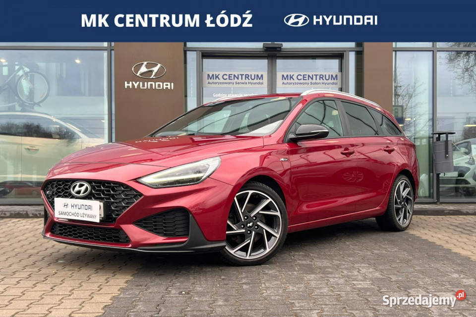 Hyundai i30 15TGDI 48V 160 7DCT N Lline Comfort garażowany i30 łódzkie Piotrków Trybunalski