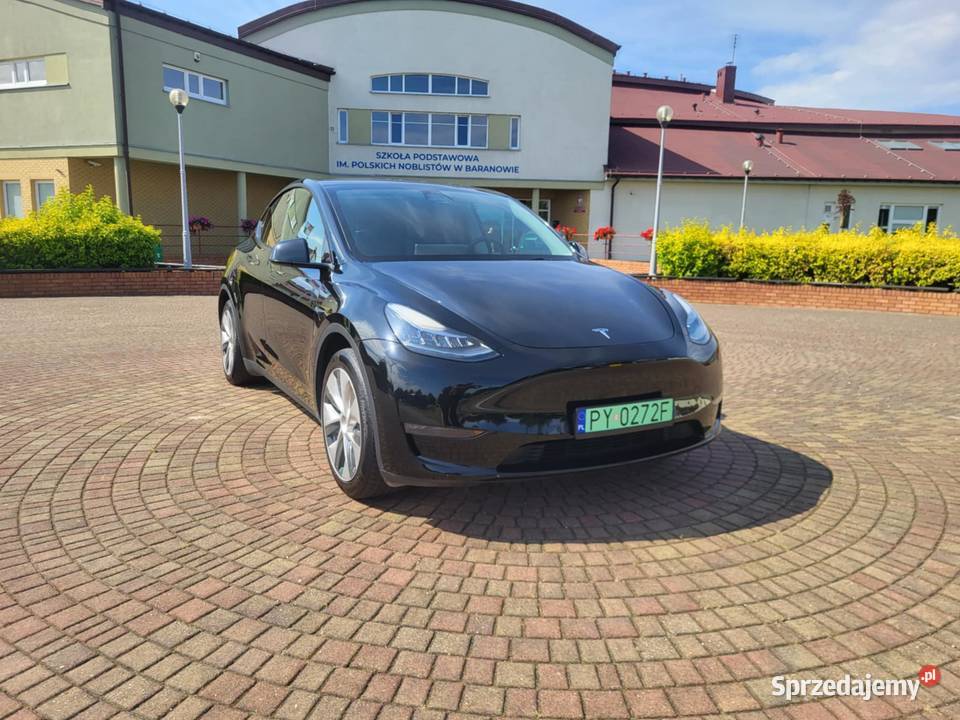 Tesla Y Long Ramge Dual Motor AWD PPF HAK gniazdo AUX Poznań