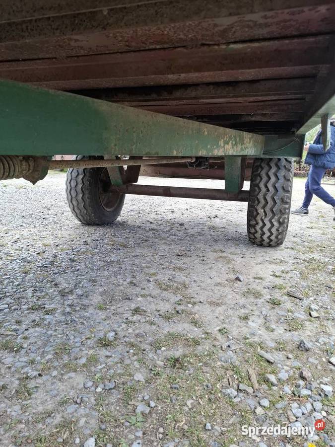 Przyczepa jedno osiowa