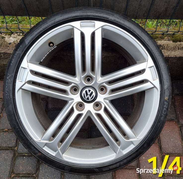 19 felgi koła VW Sirocco Golf Passat OEM 5x112 Średnica 19" Samochodowe Samochodowe Lubasz