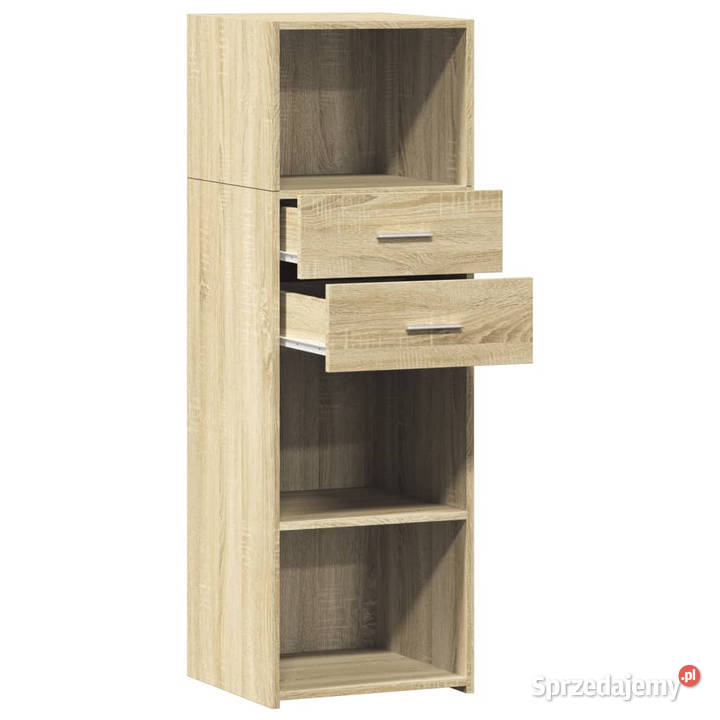 Wysoka szafka dąb sonoma 40x425x124 WM846161 Pozostałe Warszawa