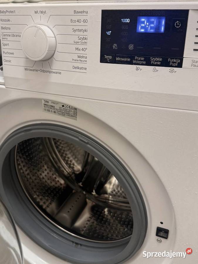 Pralka Beko do szybkiej sprzedaży Szczytno sprzedam