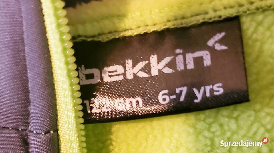 Kurtka Softshell BEKKIN r 122 67 lat Kraków sprzedam