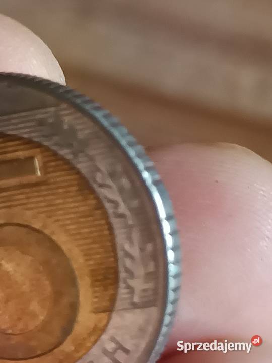 Sprzedam monetę 5 zloty 2022 zle bity stempel