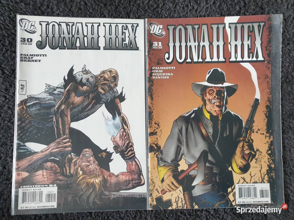 Jonah Hex zestaw 20 komiksów USA DC pomorskie Gdynia