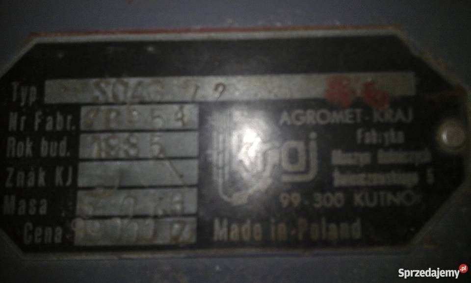 Siewnik ZbożowyFabryczny Poznaniak szer270m Pozostałe Mirzec