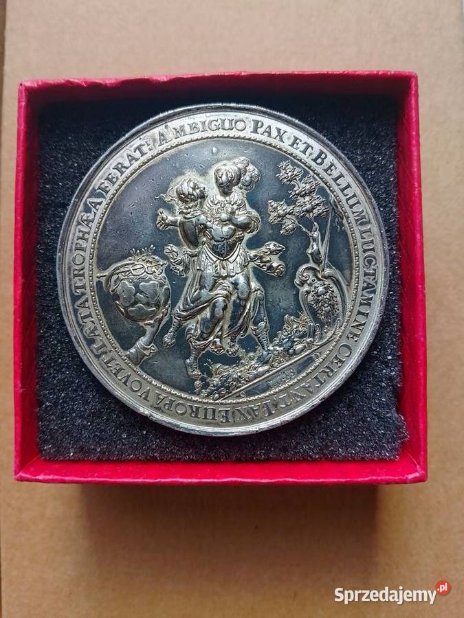 Medal 1648 Sebastian Dadler rokowania pokojowe Złotoryja