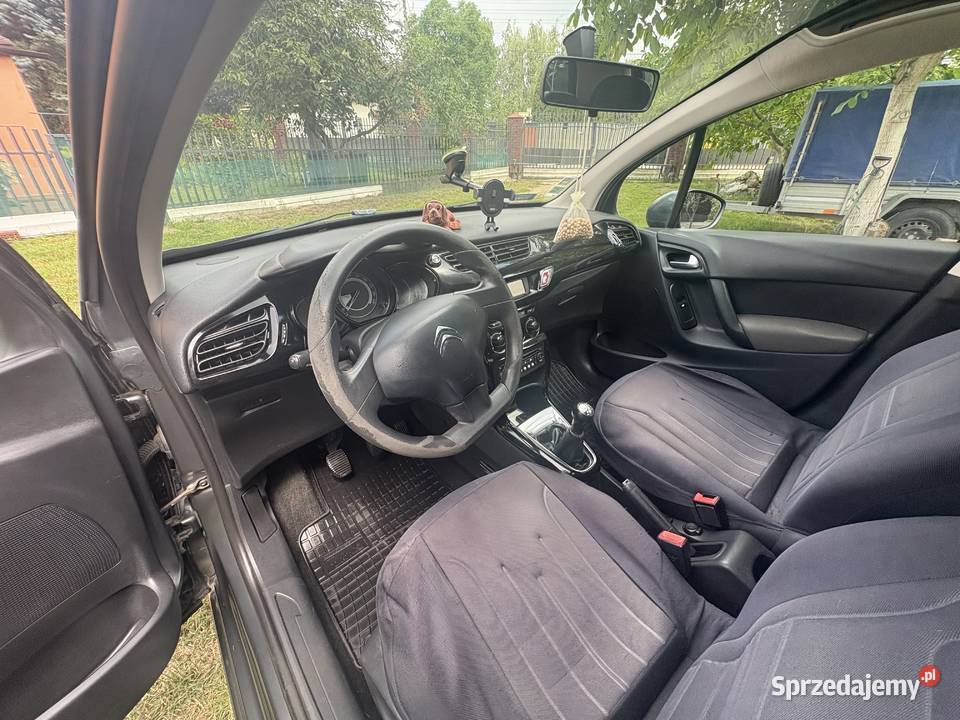 Citroen C3 2015 12 Benzyna Szary Zadbany łódzkie Łódź sprzedam