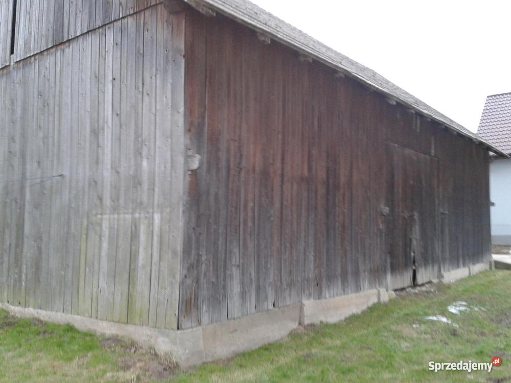 stodołę drewnianą do rozbiórki