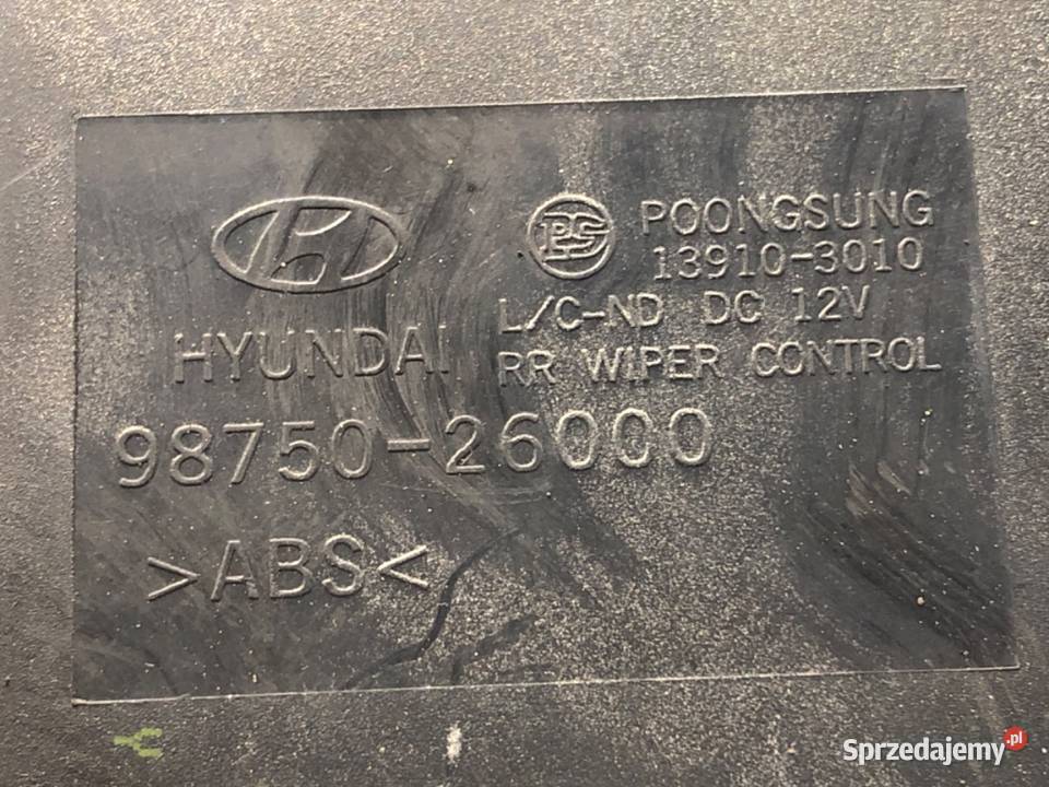 SILNIK WYCIERACZEK TYŁ HYUNDAI SANTE FE I osobowe podkarpackie