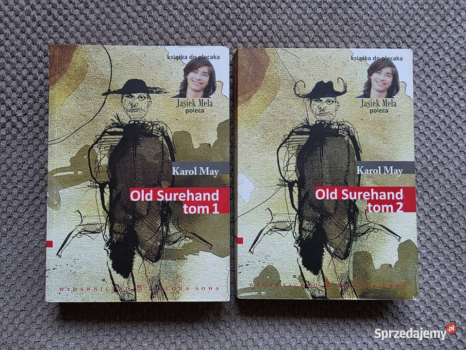 komplet t 1 i 2 Old Surehand Karol May miękka Kraków