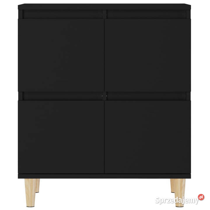 Komody 3 czarne 60x35x70 materiał drewnopochodny Komody Warszawa sprzedam