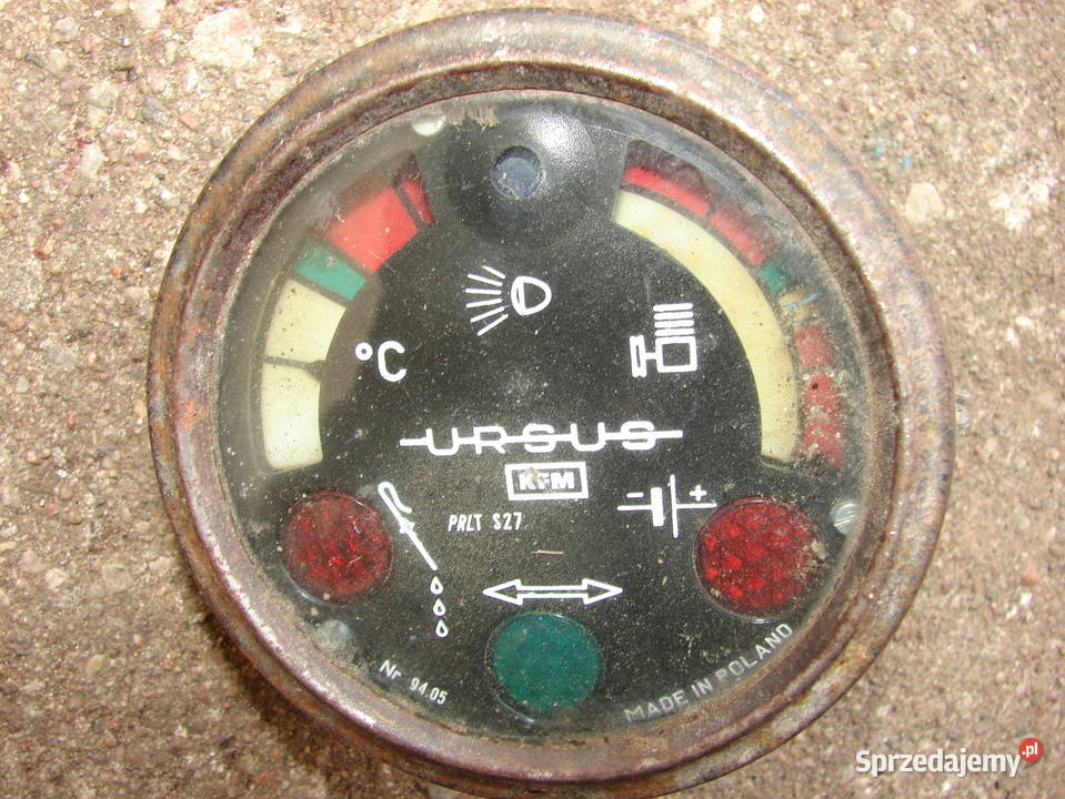 licznik trójwskaźnik Ursus C328 c330 zegar Elektryka i zapłon