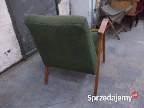 Stary fotel pro Czechosłowackiej vintage