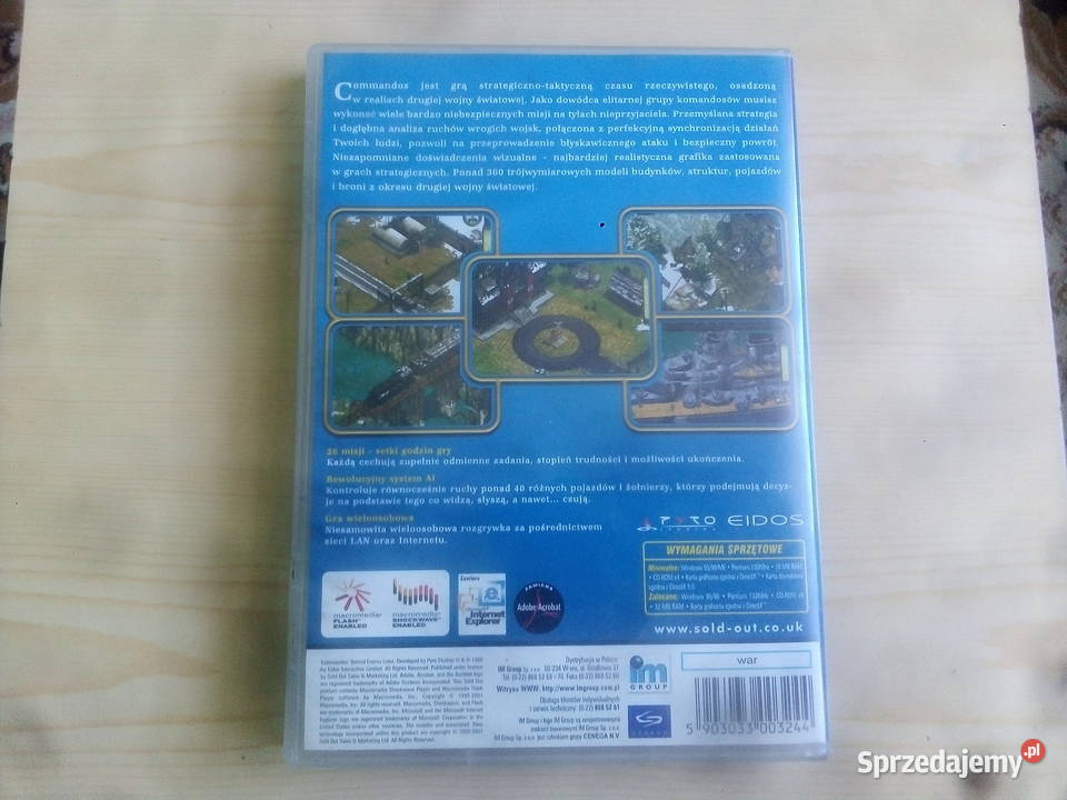 Gra Commandos 1 strategiczne