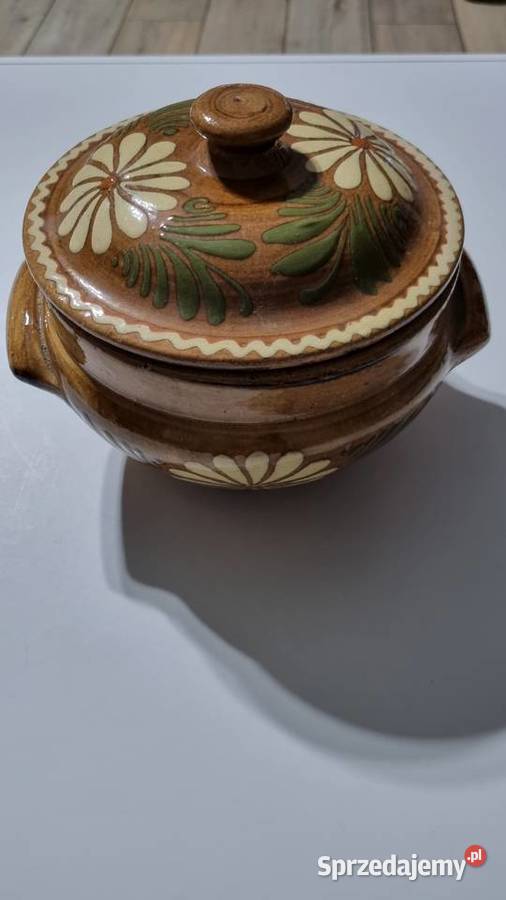 Naczynie Pojemnik Ceramiczny Wola Podłężna