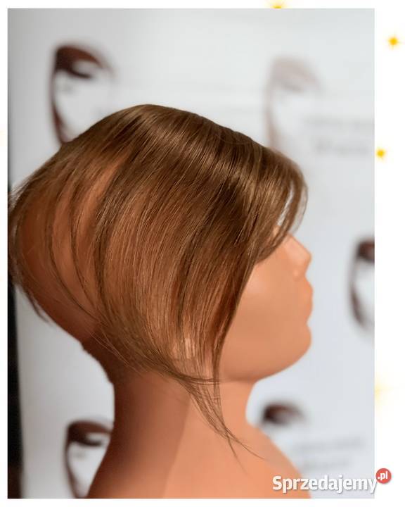 Mini Toper Orzechowy Jasny Brąz Ręcznie wykonana Akcesoria do włosów Katowice