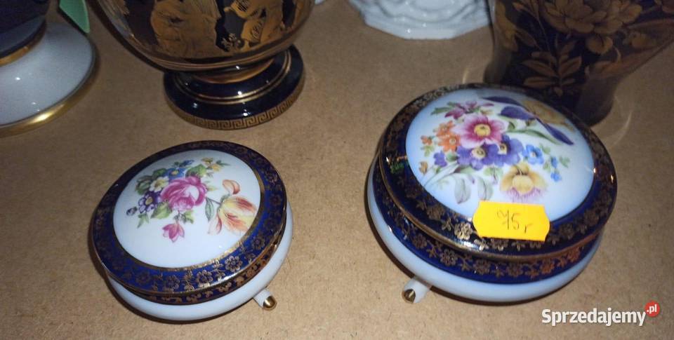 Puzderko z kobaltem Dygnowane Gdańsk