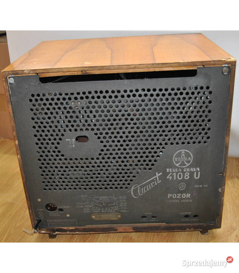 Telewizor kineskopowy Tesla Orava Azurit z