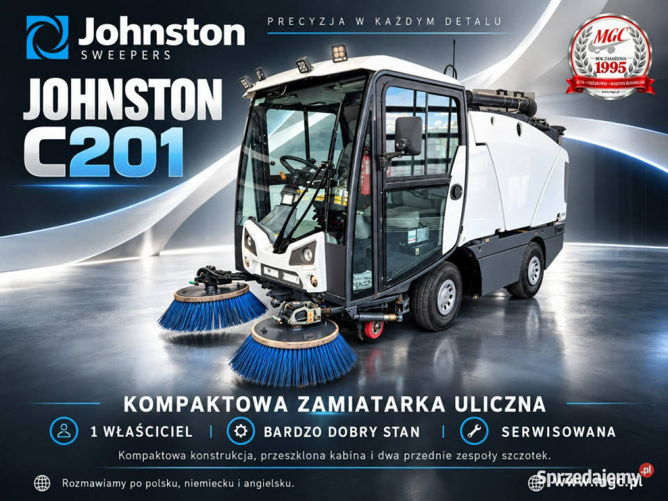 zamiatarki Johnston C200201 Johnston C200 Specjalne