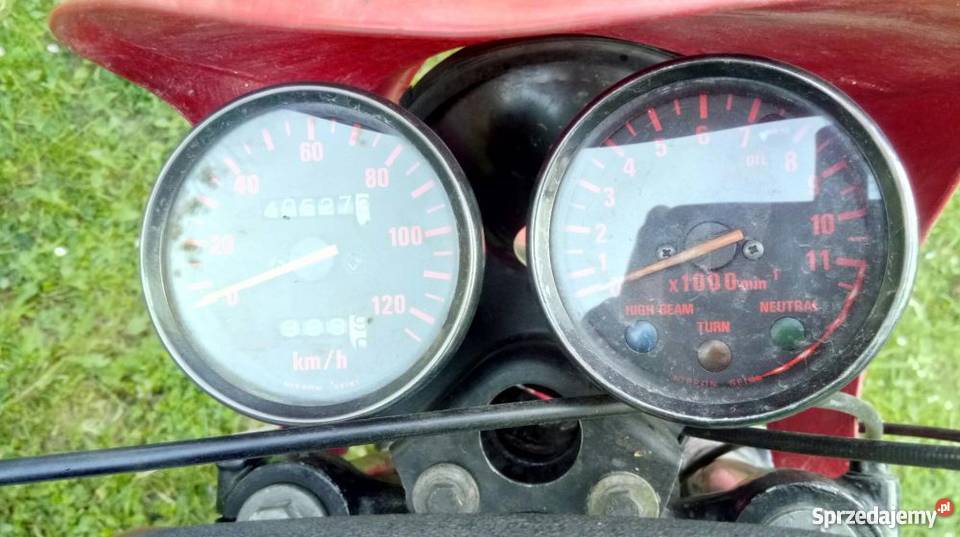 honda mtx 80 czerwony Honda