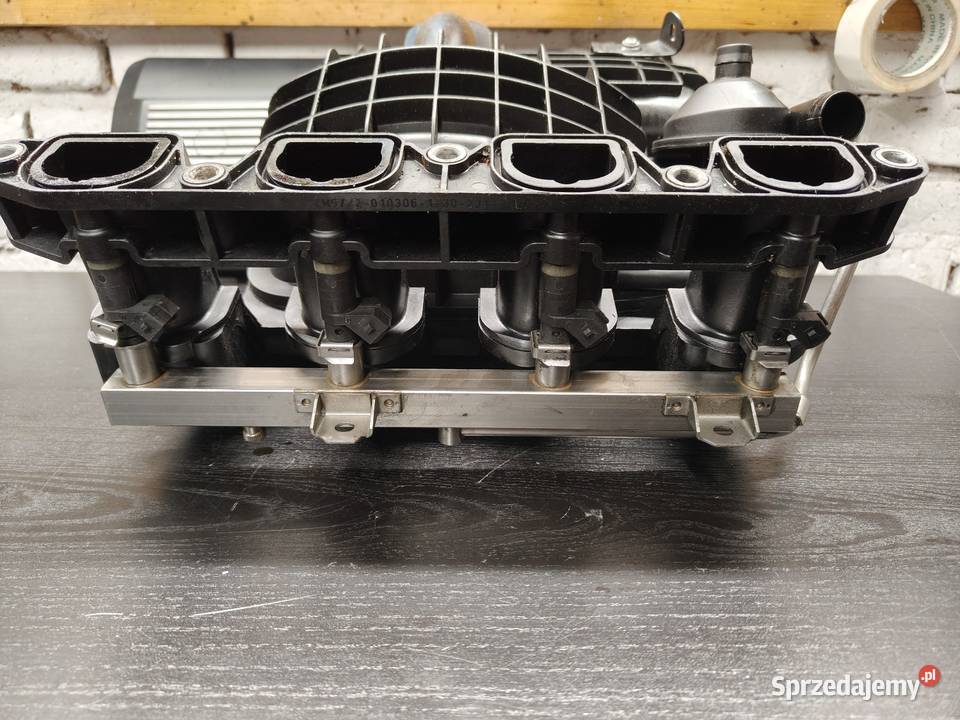 Bmw e90 n46 kolektor ssący wtryski komplet łódzkie Aleksandrów Łódzki