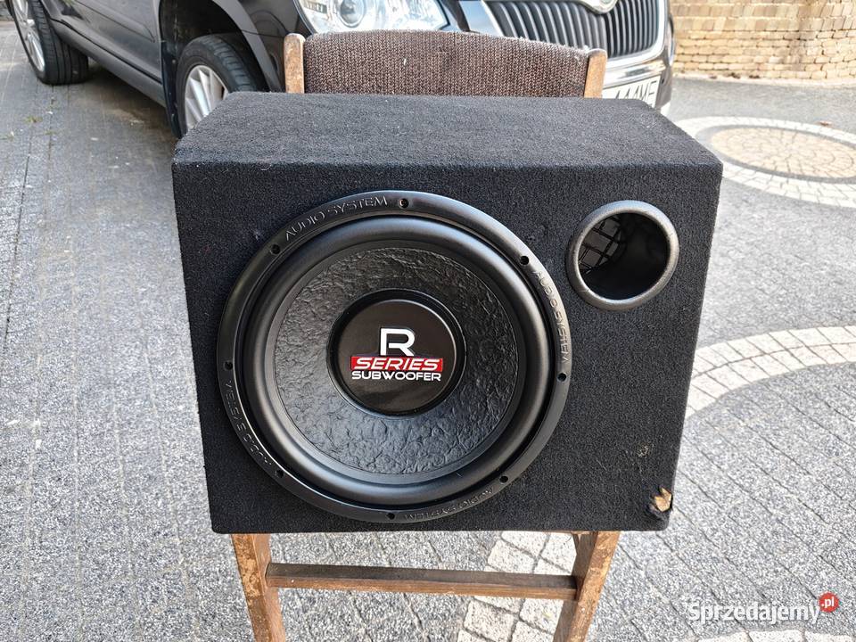 Skrzynia basowa bassowa subwoofer Audio System Głośniki śląskie Niegowonice sprzedam