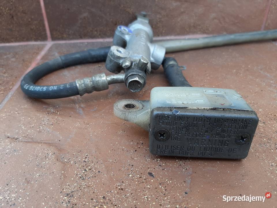 Kawasaki KLX 650 C pompa hamulcowa tył przewód Układ hamulcowy Warszawa