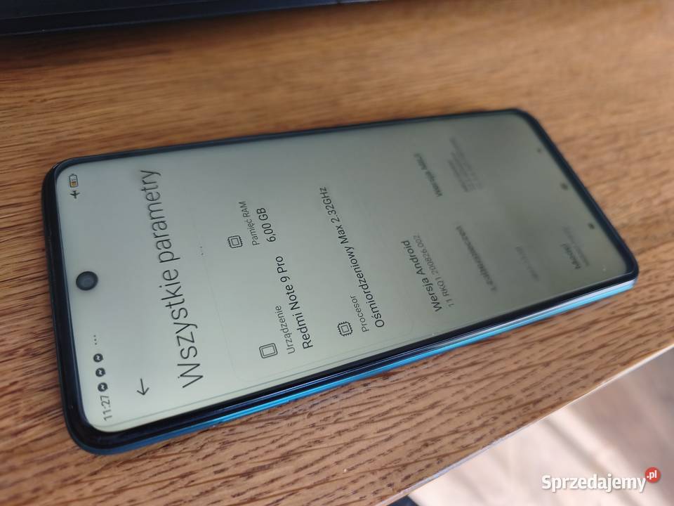 Redmi note 9 pro 6 128 zestaw Lublin
