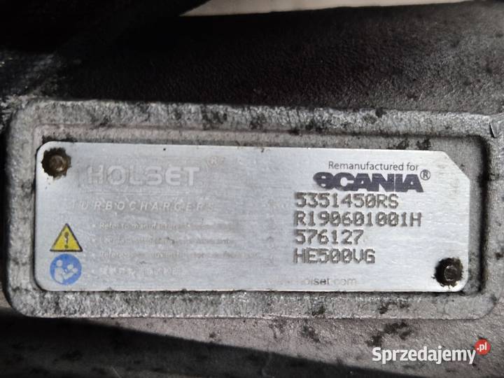 5351450RS HE500VG Turbosprezarka TURBINA HOLSET Zawichost
