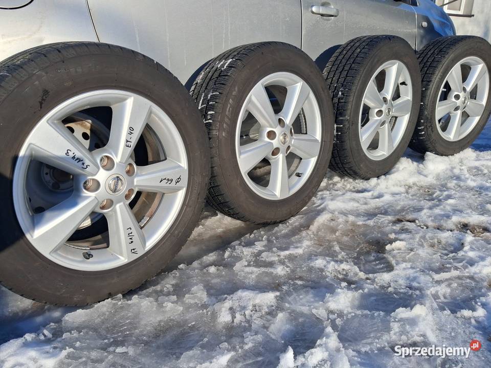 KOLA aluminiowe 17 Nissan Motoryzacja Chmiel-Kolonia