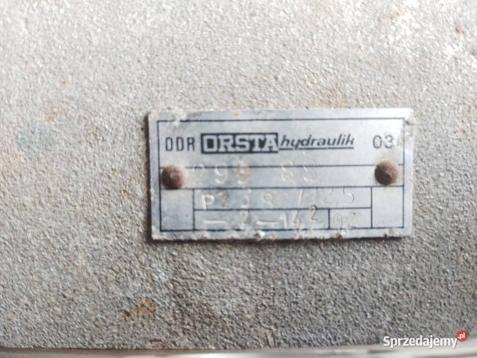 Pompa hydrauliczna olejowa Orsta PZ380125 Ostrowiec Świętokrzyski