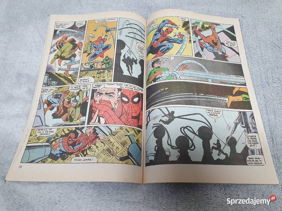 The Amazing SpiderMan TMSemic 1990 pierwszy Gdynia