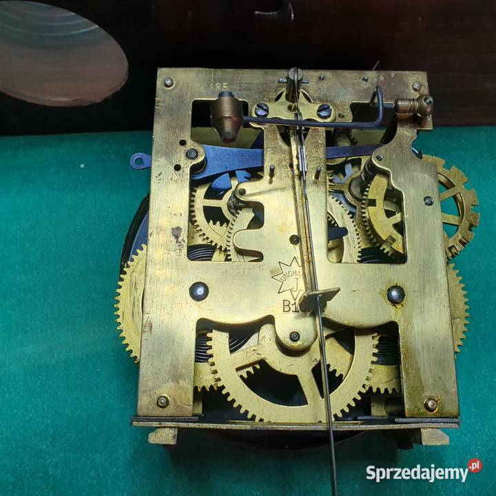 Sprawna miniatura eklektyczna Junghans Wrocław