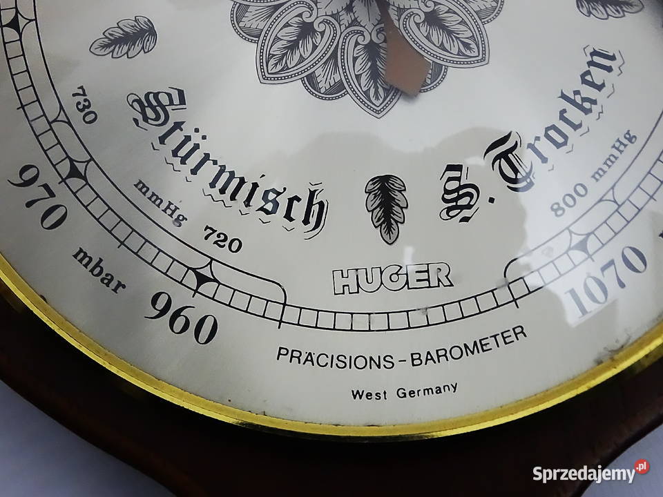 Analogowa stacja pogody termometr barometr Pozostałe Biłgoraj