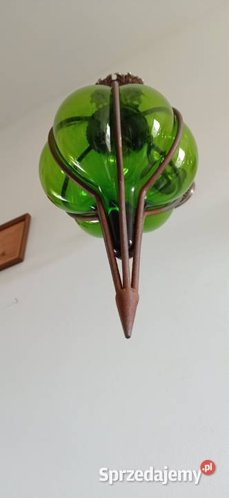 Stary Mosiężny kinkiet lampa Włocławek